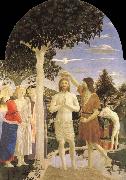 Piero della Francesca Christ-s baptism oil painting